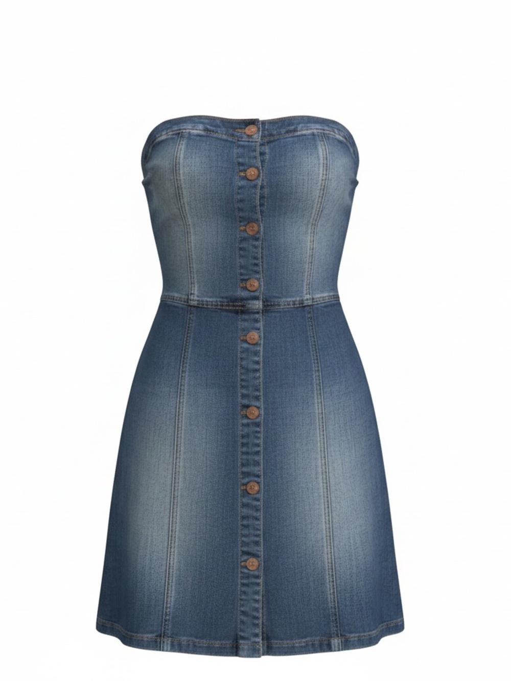 Brand new with tags Gap strapless jean dress